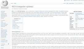 
							         NLS (computer system) - Wikipedia								  
							    