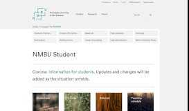 
							         NMBU Student | Norges miljø- og biovitenskapelige universitet								  
							    