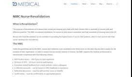 
							         NMC Revalidation - ID Medical Nurses								  
							    