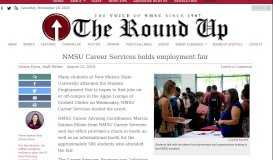 
							         NMSU Career Services holds employment fair - NMSU Round Up								  
							    