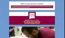 
							         NMSU SON Student Information Site - Populr.me								  
							    
