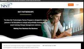 
							         NNT Partner Portal								  
							    