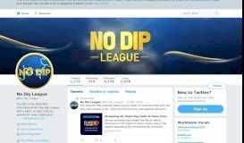 
							         No Dip League (@No_Dip_League) | Twitter								  
							    