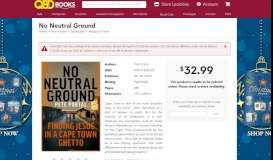 
							         No Neutral Ground by Pete Portal - 9781473697379 - QBD								  
							    