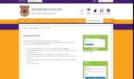 
							         No Parent Portal - Sherrard School District								  
							    