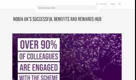 
							         Nobia UK's successful benefits and rewards hub - peoplevalue								  
							    
