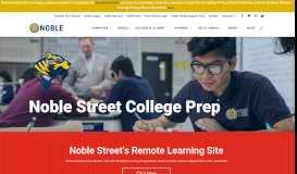 
							         Noble Street College Prep | Noble Network of Charter Schools								  
							    