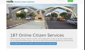 
							         Noida Citizen Charter Portal								  
							    