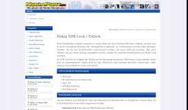 
							         Nokia SIM-Lock / Unlock - NokiaPort.de								  
							    