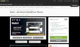 
							         Nokri - Job Board WordPress Theme by scriptsbundle | ThemeForest								  
							    