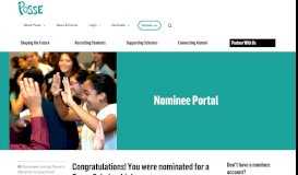 
							         Nominee Portal | The Posse Foundation								  
							    
