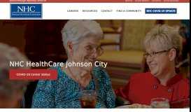 
							         Non-Discrimination Policy | NHC HealthCare, Johnson City								  
							    