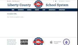 
							         Non-Discriminatory Statement - Liberty County School System								  
							    