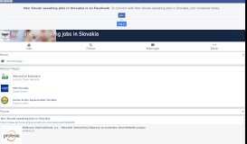 
							         Non Slovak speaking jobs in Slovakia - Home | Facebook								  
							    