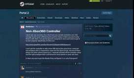 
							         Non-Xbox360 Controller :: Portal 2 General Discussions								  
							    