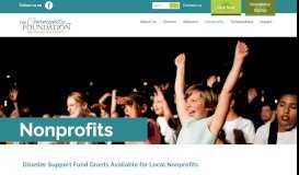 
							         Nonprofits – The Community Foundation San Luis Obispo County								  
							    