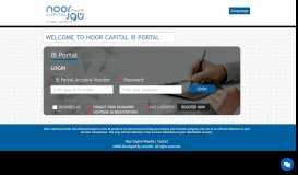 
							         Noor Capital - IB Portal								  
							    