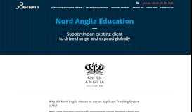 
							         Nord Anglia Education case study - Jobtrain - Jobtrain Solutions								  
							    