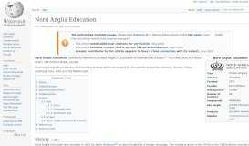 
							         Nord Anglia Education - Wikipedia								  
							    