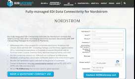 
							         Nordstrom Fully-managed EDI | B2BGateway								  
							    