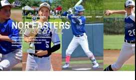 
							         Nor'easters Baseball | New England Baseball & Softball club, focused ...								  
							    