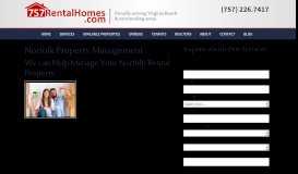 
							         Norfolk Property Management - 757 Rental Homes								  
							    