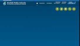 
							         Norfolk Public Schools / Homepage								  
							    