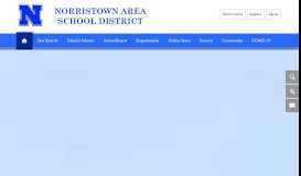 
							         Norristown Area School District / Homepage								  
							    