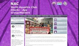 
							         North Aquatic Club Sharks : - TeamUnify								  
							    