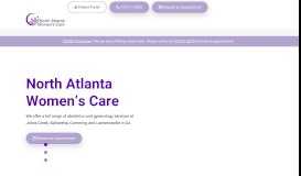 
							         North Atlanta Women's Care: Obstetrics: Johns Creek, GA & Alpharetta ...								  
							    