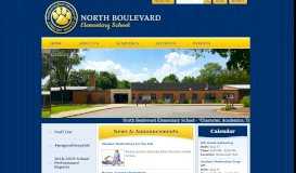
							         North Boulevard Elementary School								  
							    