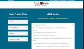 
							         North Caddo Medical Center | Services								  
							    
