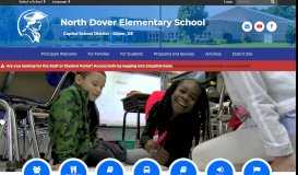
							         North Dover Elementary School: Home								  
							    