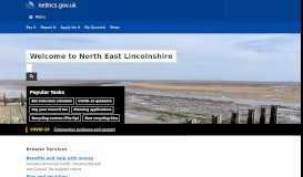 
							         North East Lincolnshire Council | Information for local residents ...								  
							    