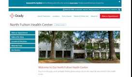 
							         North Fulton Health Center | Grady Health | Atlanta Hospital								  
							    