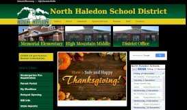 
							         North Haledon School District, North Haledon, NJ								  
							    