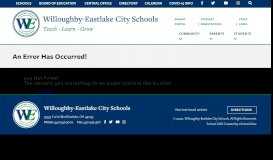 
							         North High - Willoughby-Eastlake City Schools								  
							    