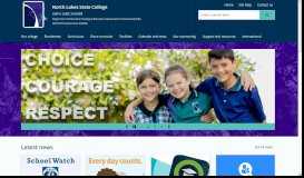 
							         North Lakes State College								  
							    