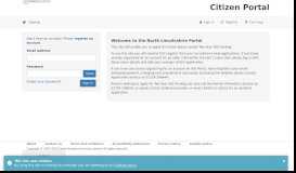 
							         North Lincolnshire Portal - Citizens Portal								  
							    