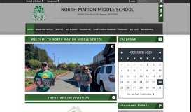 
							         North Marion Middle School: Home								  
							    