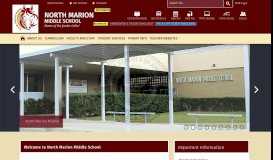 
							         North Marion Middle School - Marion County Public Schools								  
							    