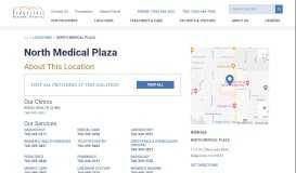 
							         North Medical Plaza | Ridgecrest Regional Hospital								  
							    
