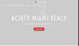 
							         North Miami Beach Senior High School								  
							    