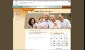 
							         North Ottawa Community Health System Community Events								  
							    