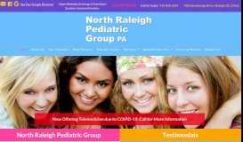 
							         North Raleigh Pediatrics: Home | Raleigh, NC								  
							    