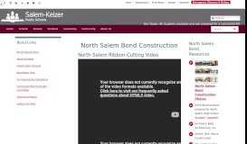 
							         North Salem Bond | Salem-Keizer Public Schools								  
							    