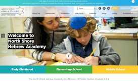 
							         North Shore Hebrew Academy | Long Island Jewish Day School								  
							    