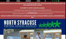 
							         North Syracuse Central School District								  
							    