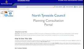 
							         North Tyneside Council - Consultation Home								  
							    