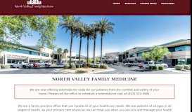 
							         North Valley Family Medicine								  
							    
